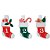 Kit Prendedor Decorativo de Natal - Meias Numeradas 1 a 24 - 1 unidade - Cromus - Rizzo - Imagem 1
