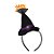 Tiara Chapéu da Bruxa "Happy Halloween" - Preto - 1 unidade - Rizzo - Imagem 1