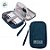 Necessaire Organizadora Porta Cabos - Azul - 19x12x3,5cm - 1 unidade - Rizzo - Imagem 3