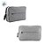 Necessaire Masculina - Cinza - 23x15x7cm - 1 unidade - Rizzo - Imagem 3