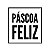 Carimbo Artesanal Páscoa Feliz - G - 6,0x6,5cm - Cod.RI-077 - Rizzo Confeitaria - Imagem 1