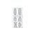 Molde de Silicone para Tags Sortidas - 1 unidade - Rizzo - Imagem 1