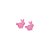 Molde de Silicone Dupla de Coelhos Ref. 643 Flexarte Rizzo Confeitaria - Imagem 2