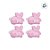 Molde de Silicone Quarteto de Coelhinhos Ref. 645 Flexarte Rizzo Confeitaria - Imagem 2