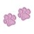 Molde de Silicone Patinhas de Cachorro Médias Ref. 336 Flexarte Rizzo Confeitaria - Imagem 2