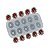 Molde de Silicone Jóia Pró - Oval Saint Ref. 590 Flexarte - Imagem 1