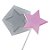 Molde de Silicone Pirulito Estrela Ref. 108 Flexarte - Imagem 1