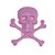 Molde de silicone Caveira Pirata Ref. 254 Flexarte - Imagem 2