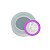 Molde de silicone Moeda Ref. 1 Flexarte - Imagem 1
