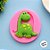 Molde de silicone Dinossauro S150 Molds Planet Rizzo Confeitaria - Imagem 2