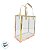 Caixa de PVC com Alça Kraft - Dourado - 21x19x9cm  - 12 unidades - Rizzo - Imagem 6