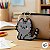 Kit de Miçangas para Pixel Art - Perler Bead - Gato Cinza - 1 unidade - Rizzo - Imagem 3