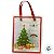 Sacola Transparente Fosca Com Alça De Fibra Vermelha - Árvore de Natal - 25x20x7cm - 1 unidade - Rizzo - Imagem 5