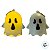 Chaveiro de Halloween - Mini Fantasma com Luz - Sortido - 5cm  - 1 unidade - Rizzo - Imagem 7