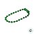 Corrente de Bolinha para Chaveiro com Canoa - Verde - 10cm - 10 unidades - Rizzo - Imagem 4
