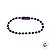 Corrente de Bolinha para Chaveiro com Canoa - Lilás - 10cm - 10 unidades - Rizzo - Imagem 4