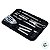 Kit De Churrasco Com 8 Peças em Aço Inox Com Estojo - 1 unidade - Rizzo - Imagem 5