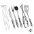 Kit De Churrasco Com 8 Peças em Aço Inox Com Estojo - 1 unidade - Rizzo - Imagem 7