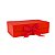 Caixa de Papel Rígido Retangular com Imã e Fita  - Vermelho - M 28,2x20,2x9,2cm - 1 unidade - Rizzo - Imagem 2