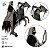 Enfeite Decorativo De Halloween Com Som, Luz e Movimento - Caveira Cavaleiro Thor - 2,10m - 1 unidade - Cromus - Rizzo - Imagem 4