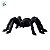 Enfeite Decorativo de Halloween - Aranha Preta M - 60cm - 1 unidade - Cromus - Rizzo - Imagem 3