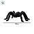 Enfeite Decorativo de Halloween - Aranha Preta M - 60cm - 1 unidade - Cromus - Rizzo - Imagem 4