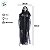Enfeite Decorativo De Halloween Com Som, Luz e Movimento - Caveira Claus - 1,15m - 1 unidade - Cromus - Rizzo - Imagem 4