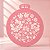Stencil Floral - Ref. 3052 - 23,5x21,5cm - 1 unidade - RR Cortadores - Rizzo - Imagem 1