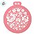 Stencil Floral - Ref. 3052 - 23,5x21,5cm - 1 unidade - RR Cortadores - Rizzo - Imagem 3