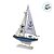 Enfeite Decorativo de Madeira - Barco Ornamental "Relax" - 25x35cm - 1 unidade - Rizzo - Imagem 3