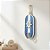 Enfeite Decorativo de Madeira - Pendente Nautico com Gancho Timão - 15x7,5cm - 1 unidade - Rizzo - Imagem 1