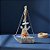Enfeite Decorativo de Madeira - Barco Decorativo com Estrela do Mar e Âncora - 15x10cm - 1 unidade - Rizzo - Imagem 1