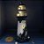 Enfeite Decorativo de Madeira com Luz - Farol Náutico Ancora - 28x11,5cm - 1 unidade - Rizzo - Imagem 1
