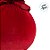 Bola de Natal Grande - Veludo Vermelho - 25cm - 1 unidade - Rizzo - Imagem 4