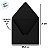 Caixa Envelope para Presente - Preto Fosco - 31x21,5x10cm - 1 unidade - Rizzo - Imagem 4