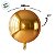 Balão de Festa Metalizado 60" 143cm - Orbz Dourado - 10 unidades - Rizzo - Imagem 4