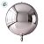 Balão de Festa Metalizado 60" 143cm - Orbz Prata - 10 unidades - Rizzo - Imagem 3