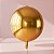 Balão de Festa Metalizado 18" 56cm - Orbz Dourado - 20 unidades - Rizzo - Imagem 1
