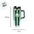 Caneca Térmica com Canudo - Palmeiras Original - 1,2l - 1 unidade - Allmix Presentes - Rizzo - Imagem 2
