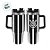 Caneca Térmica com Canudo - Corinthians Original - 1,2l - 1 unidade - Allmix Presentes - Rizzo - Imagem 3