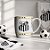 Caneca de Porcelana - Santos Oficial - 360ml - 1 unidade - Allmix Presentes - Rizzo - Imagem 1