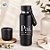 Garrafa Térmica Com Alça Personalizada Pai Herói - Preta - 500mL  - 1 unidade - Rizzo - Imagem 2