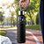 Garrafa Texturizada de Inox Com Alça Personalizada Pai Herói - Preta - 750mL - 1 unidade - Rizzo - Imagem 2