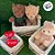 Cesta Retangular com Tecido M - Bege - 25x20x14cm - 1 unidade - Rizzo - Imagem 6