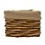 Cesta Quadrada com Tecido G - Bege - 25x25x16cm - 1 unidade - Rizzo - Imagem 1