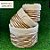 Cesta Redonda com Tecido P - Bege - 16x16x13cm - 1 unidade - Rizzo - Imagem 7