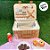 Kit Cesta de Pic Nic 2 serviços - 13 peças - 17,5x40x30cm - 1 unidade - Rizzo - Imagem 4