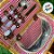 Kit Cesta de Pic Nic 2 serviços - 13 peças e Porta Garrafas embutidos - 25x48x34cm - 1 unidade - Rizzo - Imagem 3