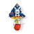 Saco Express 44x44cm para Ovos de 500g a 750g - Game - 25 unidades - Cromus - Rizzo - Imagem 1