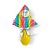 Saco Express 39x39cm para Ovos de 350g a 500g - Pop it Fidget Toys - 25 unidades - Cromus - Rizzo - Imagem 1